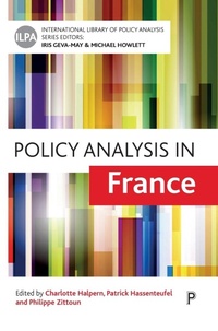 Enlarge image Cover: Policy Analysis in France - Policy Press