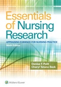 Cover: Essentials of Nursing Research - LWW