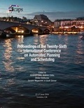 Cover: Proceedings of the Twenty-Sixth International Conference on Automated Planning and Scheduling - AAAI