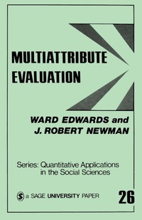 Enlarge image Cover: Multiattribute Evaluation - SAGE Publications Inc