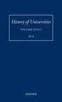 Cover: History of Universities - Oxford University Press