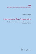 Cover: International Tax Cooperation - St&auml;mpfli Verlag AG