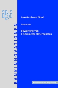 Abbildung von: Bewertung von E-Commerce-Unternehmen - Universitätsverlag Regensburg