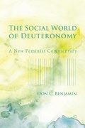 Cover: The The Social World of Deuteronomy - James Clarke & Co Ltd