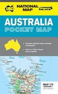 Abbildung von: Australia Pocket Map 179 1st ed - UBD Gregory's