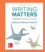 Cover: Writing Matters: A Handbook for Writing and Research (Comprehensive Edition with Exercises) - McGraw-Hill Education