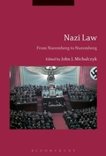 Cover: Nazi Law - Bloomsbury Academic