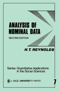 Enlarge image Cover: Analysis of Nominal Data - SAGE Publications Inc