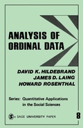 Cover: Analysis of Ordinal Data - SAGE Publications Inc
