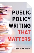 Cover: Public Policy Writing That Matters - Johns Hopkins University Press