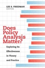 Cover: Does Policy Analysis Matter? - University of California Press