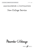 Cover: New College Service - Faber Music Ltd