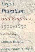 Cover: Legal Pluralism and Empires, 1500-1850 - New York University Press