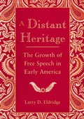Cover: A Distant Heritage - New York University Press
