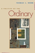 Cover: A Politics of the Ordinary - New York University Press