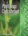 Cover: Plant Gene Containment - Wiley-Blackwell
