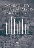 Cover: Community Policy Analysis Modeling - Wiley