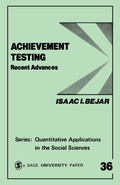 Cover: Achievement Testing - SAGE Publications Inc