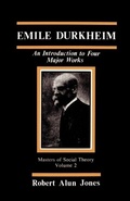 Cover: Emile Durkheim - SAGE Publications Inc