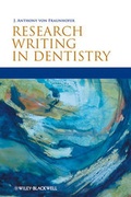 Cover: Research Writing in Dentistry - Wiley-Blackwell