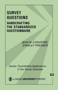 Cover: Survey Questions - SAGE Publications Inc