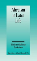 Cover: Altruism in Later Life - SAGE Publications Inc