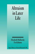 Cover: Altruism in Later Life - SAGE Publications Inc