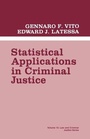 Cover: Statistical Applications in Criminal Justice - SAGE Publications Inc