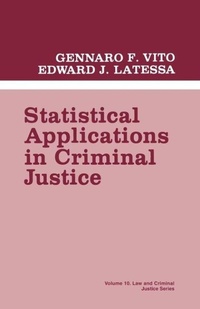 Enlarge image Cover: Statistical Applications in Criminal Justice - SAGE Publications Inc
