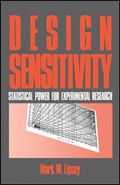 Cover: Design Sensitivity - SAGE Publications Inc