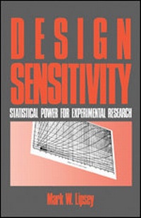 Enlarge image Cover: Design Sensitivity - SAGE Publications Inc
