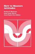 Cover: How to Measure Attitudes - SAGE Publications Inc