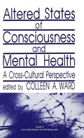 Cover: Altered States of Consciousness and Mental Health - SAGE Publications Inc
