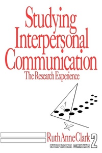 Enlarge image Cover: Studying Interpersonal Communication - SAGE Publications Inc