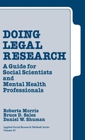 Cover: Doing Legal Research - SAGE Publications Inc