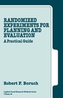 Cover: Randomized Experiments for Planning and Evaluation - SAGE Publications Inc