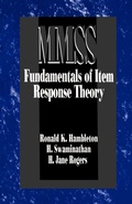 Cover: Fundamentals of Item Response Theory - SAGE Publications Inc