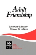 Cover: Adult Friendship - SAGE Publications Inc