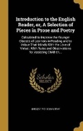 Cover: Introduction to the English Reader, or, A Selection of Pieces in Prose and Poetry - Wentworth Press