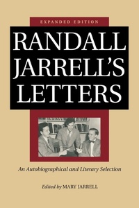 Enlarge image Cover: Randall Jarrell's Letters - University of Virginia Press