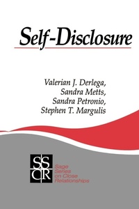 Enlarge image Cover: Self-Disclosure - SAGE Publications Inc