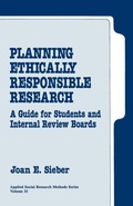 Cover: Planning Ethically Responsible Research - SAGE Publications Inc