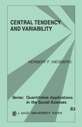 Cover: Central Tendency and Variability - SAGE Publications Inc