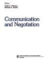 Cover: Communication and Negotiation - SAGE Publications Inc
