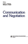 Cover: Communication and Negotiation - SAGE Publications Inc