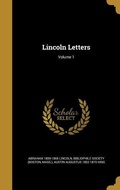 Cover: Lincoln Letters; Volume 1 - Creative Media Partners, LLC
