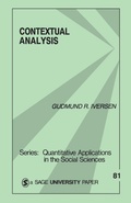 Cover: Contextual Analysis - SAGE Publications Inc