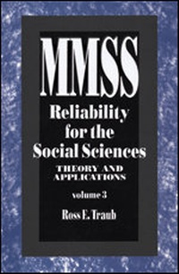 Enlarge image Cover: Reliability for the Social Sciences - SAGE Publications Inc