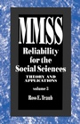 Cover: Reliability for the Social Sciences - SAGE Publications Inc