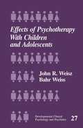Cover: Effects of Psychotherapy with Children and Adolescents - SAGE Publications Inc